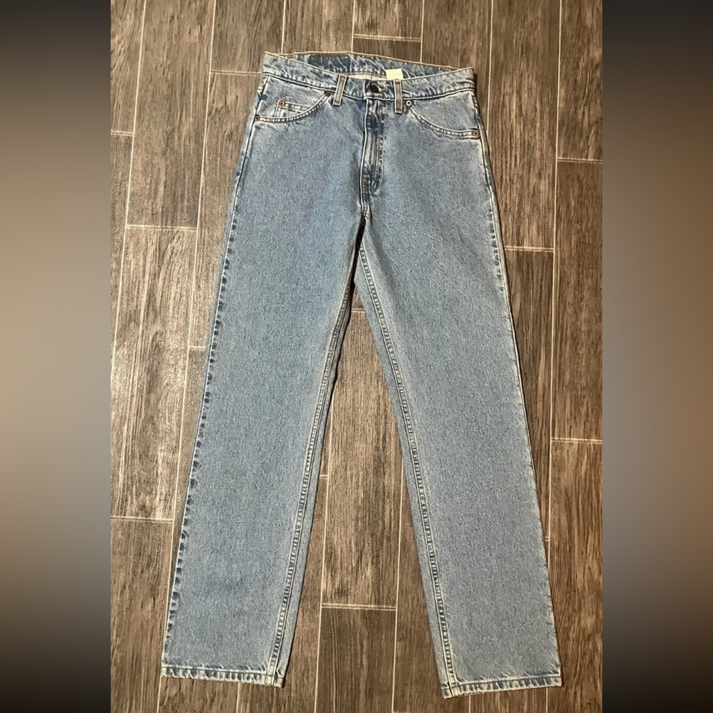 NWOT Vintage Levi’s 505 Mens 30x32 Orange Tab Regular Fit Straight Leg Jeans USA